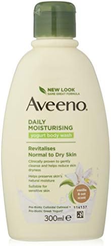 aveeno yogurt body wash vanilla