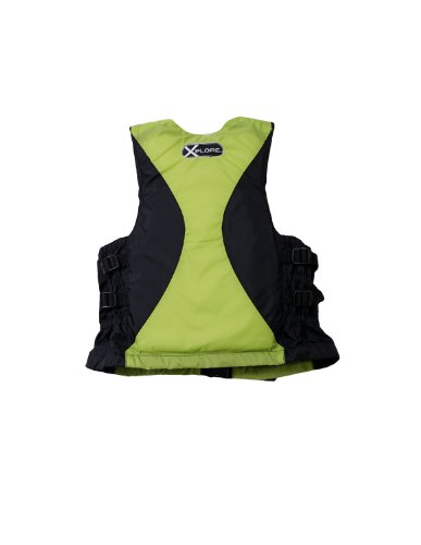 JetPilot Xplore Hydraulic Paddling PFD Vest, USCG Approved (Green, X-Large)