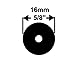 5/8OD 1/8ID SPEARGUN RUBBER (BLACK 10ft)