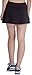 KomPrexx Ladies Tennis Skirt - Quick Dry Sport Skort - Plain Running Skirts with Inner Shorts (Black,M)