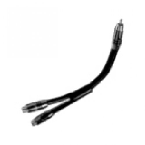 Calrad 35-525-HGM RCA MALE TO DUAL RCA JACKS YIN CORD 10IN LONG