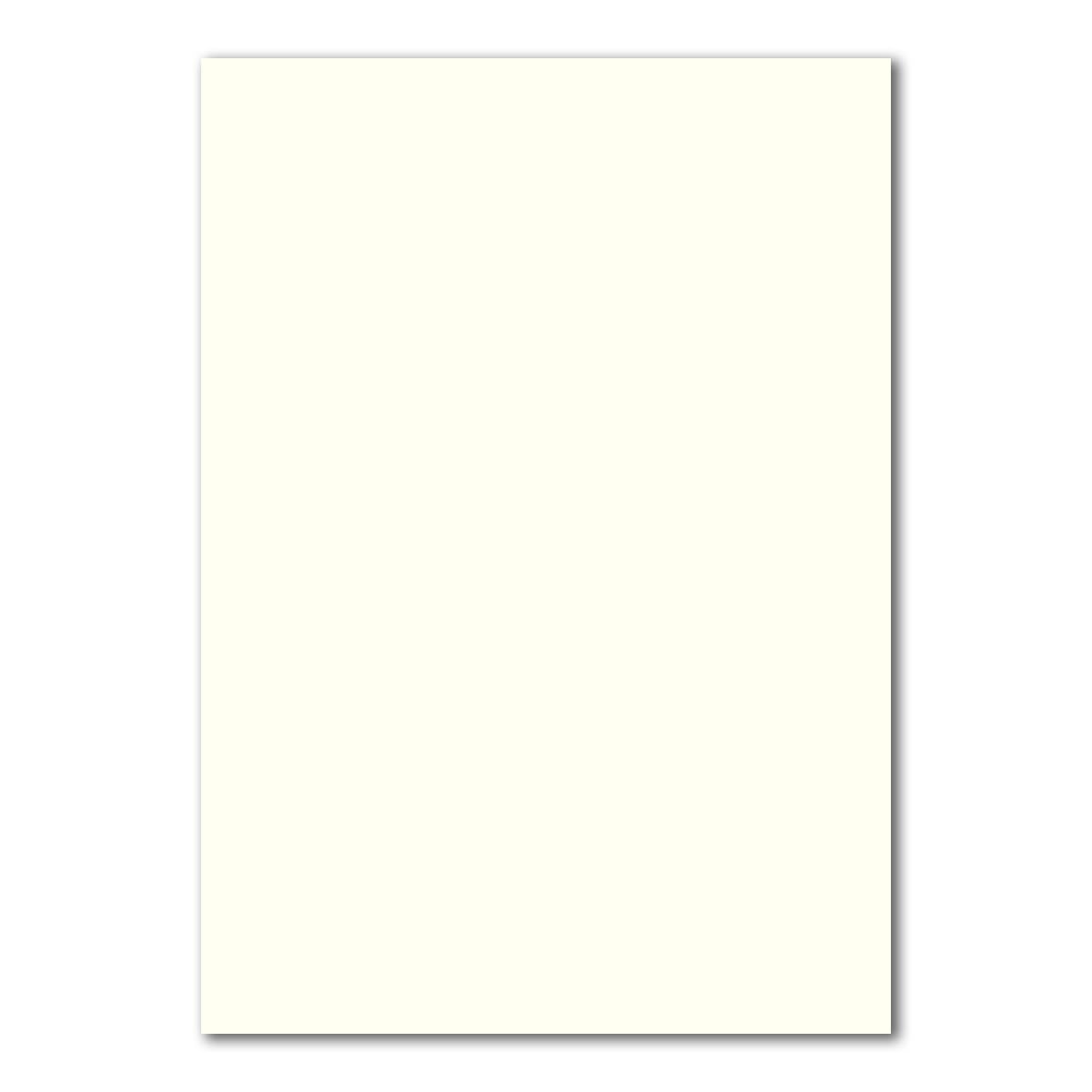 DIN A5 Card Sheet Plano Sheet 240 g/m2 FarbenFroh 100 Bogen 22-Naturweiß