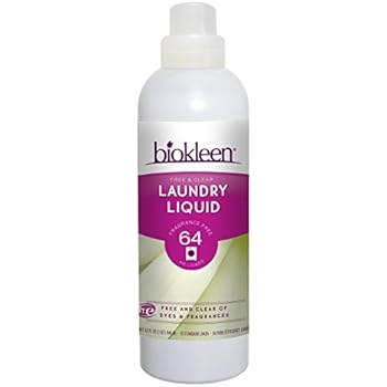 Biokleen Laundry Detergent Liquid, Concentrated, Eco-Friendly, Non-Toxic, Plant-Based, No Artificial Fragrance or Preservatives