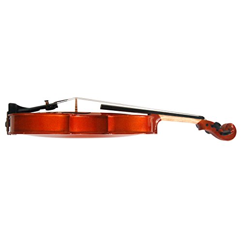 Kinglos 3/4 Dragon Carved Solid Wood Violin Kit Student Fiddle for Beginners Children Kids with Case, Shoulder Rest, Bow, Rosin, Bridge and Strings - Thumbnail 5