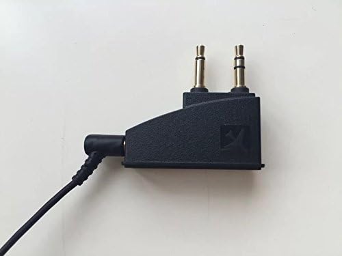 SYMWELL Generic Airline Airplane Flight Headphones Adapter Aviation Plugs to 3.5mm Jack for Bose QuietComfort15 QuietComfort20 QuietComfort3 QC15 QC20 QC3 Bose Headphones