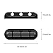 4 Packs Cable Clips, YUERSEAK Adhesive Desk Cable Management Cord Organizer Wire Holders, Suitable for Home and Office Power Cords, Charging Cables, Mouse Cable, etc. 3-3-3-3 Combination