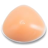 MOOVANT Silicone Breast Form Mastectomy Prosthesis Bra Enhancer Inserts, Only One Piece,Complexion,350g/(B+ Cup)One Piece