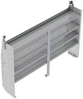 Ranger Design Contoured Van Shelving Unit, 4 Open Shelves, 72" W , Mercedes Metris, L72-L
