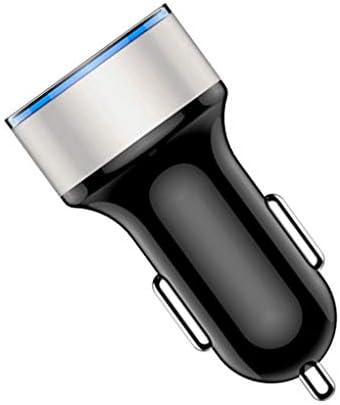 Tralntion Car Charger 5V 3.1A Quick Charge Dual USB Port LED Display Cigarette Lighter Phone Adapter