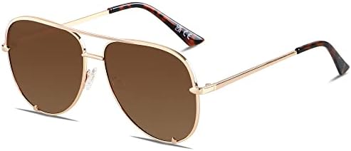 Amazon.com: Versace VE 2252 147187 Gold Metal Pilot Sunglasses