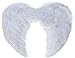 Sunboom White Angel Wings Costume for Adult, Feather Angel Wings, White Extra Large, 30