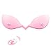 yafei Breast Massager Vibrating Silicone Bra Breast Enlarger Massager Device Hear Care Bra (Pink-1)