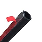 ESUPPORT 315" Small D 8Meter Door Rubber Seal Weather Strip Hollow Car Motor Auto