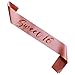 MAGJUCHE Sweet 16 sash, Rose Gold Girl 16th Birthday Gifts Party Supplies, Pink Party Decorations