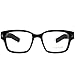 Tom Ford FT 5527 001 Black Plastic Square Eyeglasses 50mm
