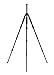 Induro Tripods CLT204 No. 2 Stealth Carbon Fiber Tripod, 4 Sections (Black)