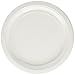 Frosty White Round Paper Plates - 8.5