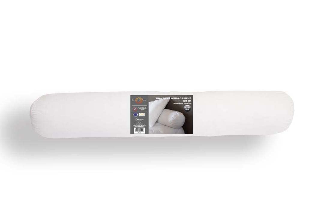 Soleil d'ocre Bolster Bolster Polyester White 160 cm