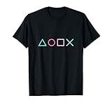 Video Game Console Controller Action Buttons Gamer Shirt