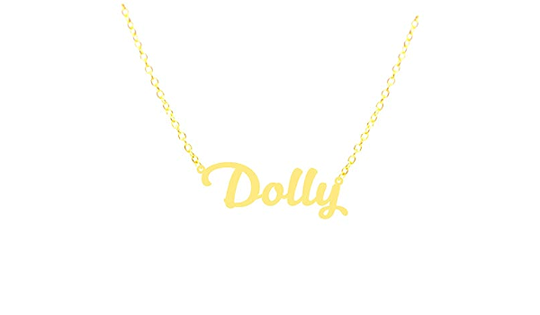 21K Gold Plated Necklace With Name 