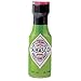 Tabasco Green Jalapeno Pepper Sauce Mini Bottles 1/8 Oz. - Pack of 20 Little Bottles