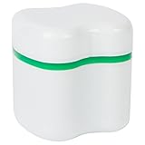 Attractive Denture Bath with Basket - European Style - Large - Forrest Green