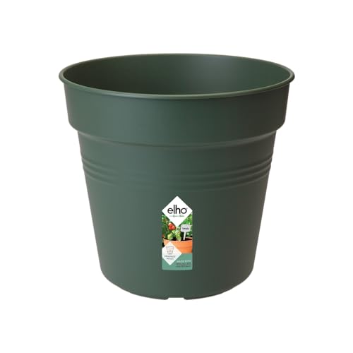 Elho Green Basics Pot De Culture 35 - Growpot pour Intérieur, Extérieur, Culture & Récolte - Ø 35.0 x H 32.2 cm - Vert/Leaf Green