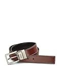 Kenneth Cole REACTION Oil Tanned Leather Reversible Men's Belt,Brown/Black,32
