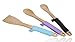 Wooden Spoon Rest 3 Set Heat Resistant Silicone Handles Light Weight Durable Rests On Your Counter - By Depot Globe