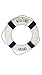 Basic Fundamentals Welcome Aboard - Nautical Decorative Life Ring Buoy - Home Wall Decor - Nautical Decor - Beach House-Decorative Life Ring Preserver (20x3.5x20) Perfect Nautical Size