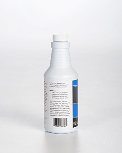 Spa and Hot Tub Defoamer - Quickly Takes Foam Down - 16 Ounce Pint