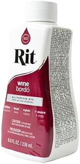 Rit Dye Liquid 236ml Wine Mouldmaster Fabric Dye view 3