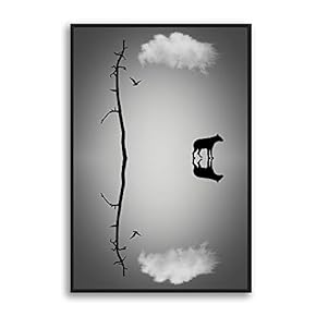 Framed Canvas Wall Art for Living Room, Bedroom Sky Canvas Prints for Modern Home Decoration Ready to Hang - 16"x24" inches