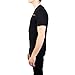 Versace Collection Men's Cotton Angular Medusa Graphic T-Shirt Black Gold