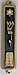 10 Commandments Mezuzah 24k Gold Plated Jewish 2.7