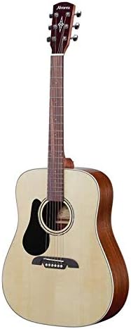 Alvarez RD26 Dreadnought 6-String Acoustic Guitar with Gigbag - Techwood Fretboard - Natural-Left Handed
