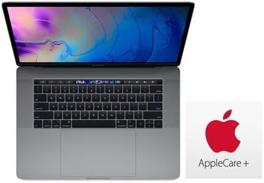 Apple 15-inch MacBook Pro with Touch Bar (Alternative for MR932LL/A) : 2.2GHz 6-core 8th-Generation Intel Core i7 Processor, 256GB, 16GB RAM, 555X GPU - Space Gray (Mid 2018) 3 Year AppleCare