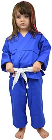 Keiko Kimono Judô/Jiu-Jitsu/Karatê Unissex, M3, Azul