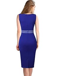 VFSHOW - Vestido elegante con cremallera para mujer