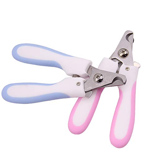 Dog Nail Clipper Safe Professional Pet Nail Trimmer Nail File Pet Grooming Tool (Pink) - Thumbnail 3