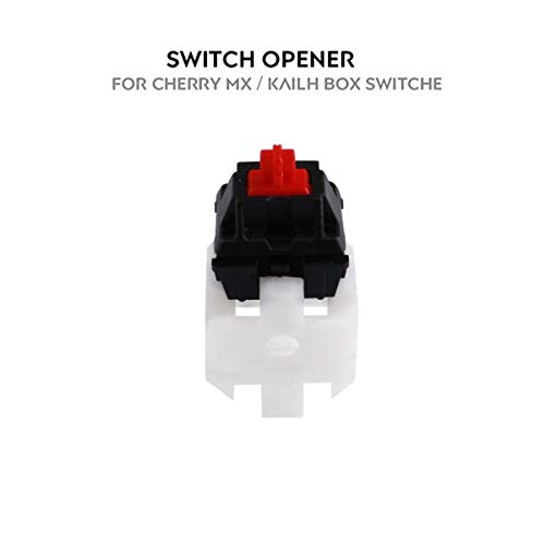Cherry MX Kailh Switch Opener for Mechanical Keyboard - Byhoo Universal Switches Opener Universal White Open Switch Tool for DIY Swicth Game Lover