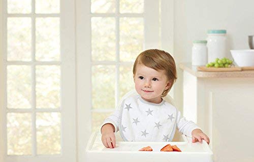 aden by aden + anais Snap Bib, 100% Cotton Muslin, Soft Absorbent 3 Layers, Adjustable, 9" X 13", 3 Pack, Dusty - Thumbnail 2