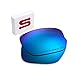 Oakley Holbrook Replacement Lenses (Dark Ice Blue) - Polarized, 1.4 mm Thick, AR Coated, Added UV Protection, Fits Perfectly, for Men & Women