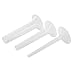 3 Sizes Plastic Sausage Stuffer Tubes/Funnels and Sausage Stuffer Kit Attachment for #8 Food Grinders-3/8, 4/5
