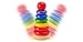 Wonderworld New Stacking Rings Baby Toy - Multi- Colored 7 Rings Non - Toxic