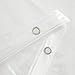 UFRIDAY Clear Shower Curtain Liner 72 x 75 inch, PEVA Bath Curtain for Home and Hotel, Extra Long Shower Curtain with 5 Magnets Bottom