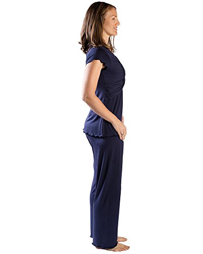 image for Kindred Bravely Davy Ultra Soft Maternity & Nursing Pajamas Sleepwear 