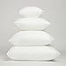 Foamily Premium Hypoallergenic Stuffer Pillow Insert Sham Square Form Polyester, 24