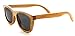 RawWood Originals Natural/Smoke Polarized Bamboo Wood Sunglasses