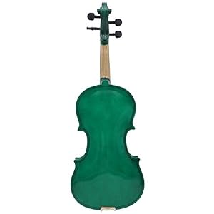 ABMBERTKVioline-44-Full-Size-Akustische-Violine-Geige-mit-Koffer-Bogen-Kolophonium-Violine-grn